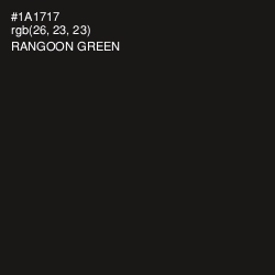 #1A1717 - Rangoon Green Color Image